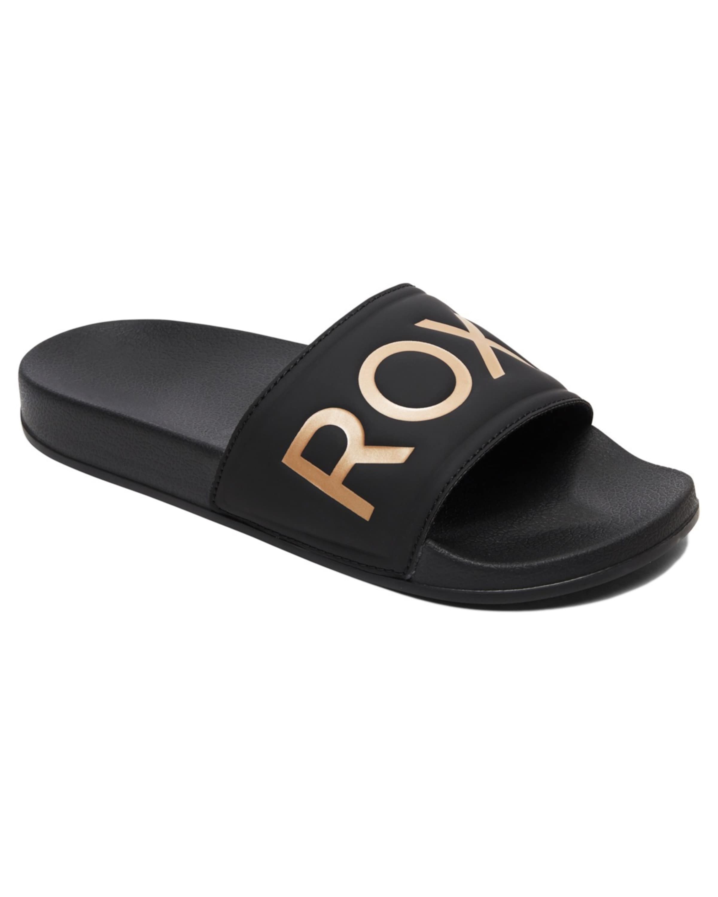 ROXY Beach & Pool Shoes in Black: front