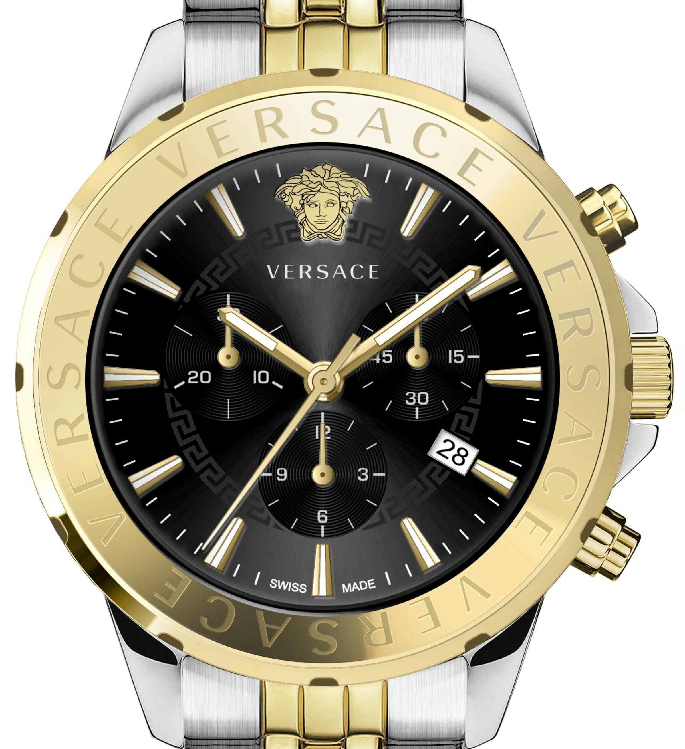 VERSACE Analoguhr 'Signature' in Gold