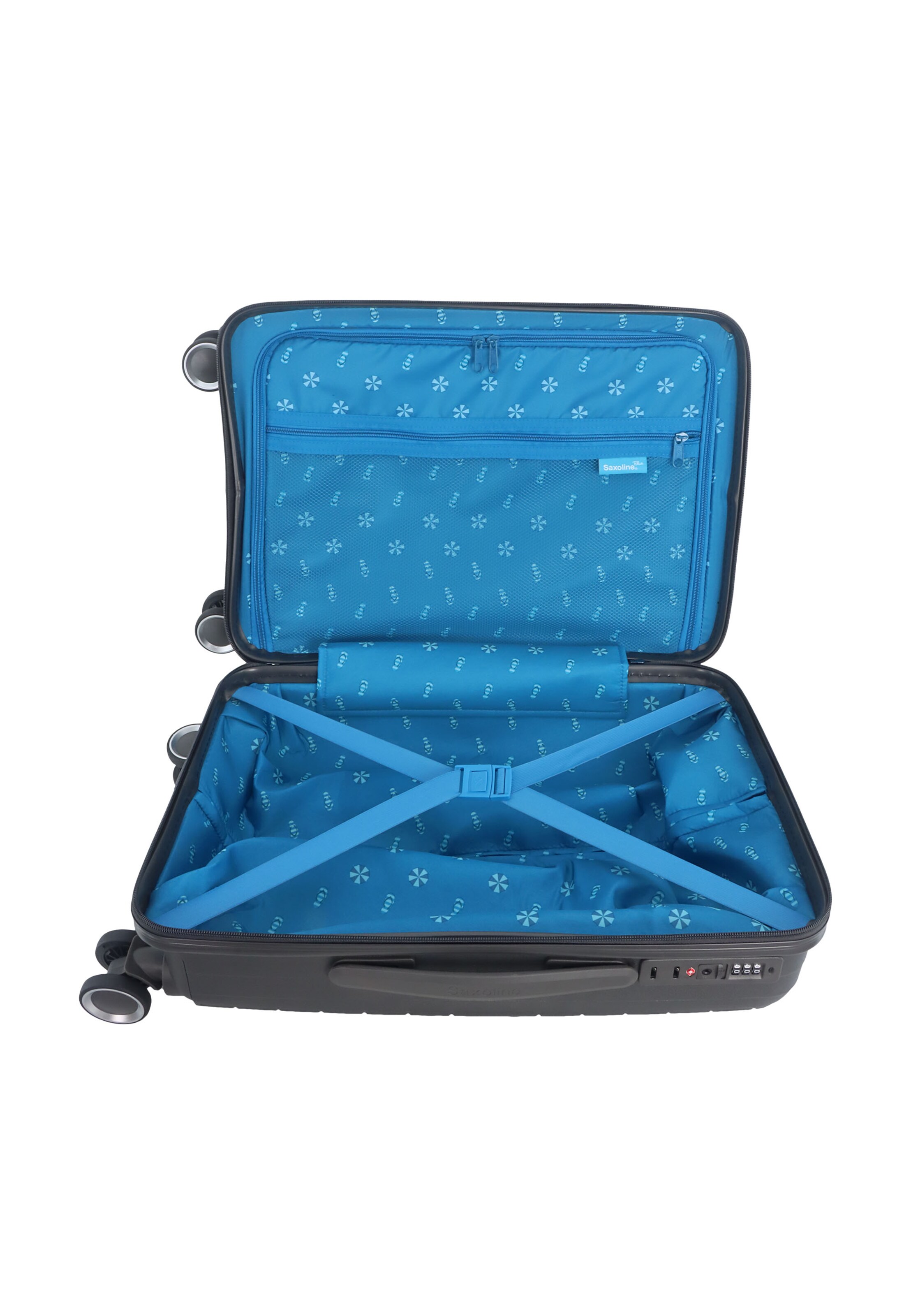 Saxoline Suitcase 'Resort' in Grey