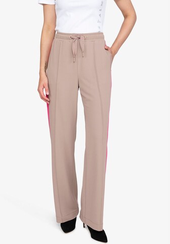 Sportalm Kitzbühel Pajama Pants in Beige: front