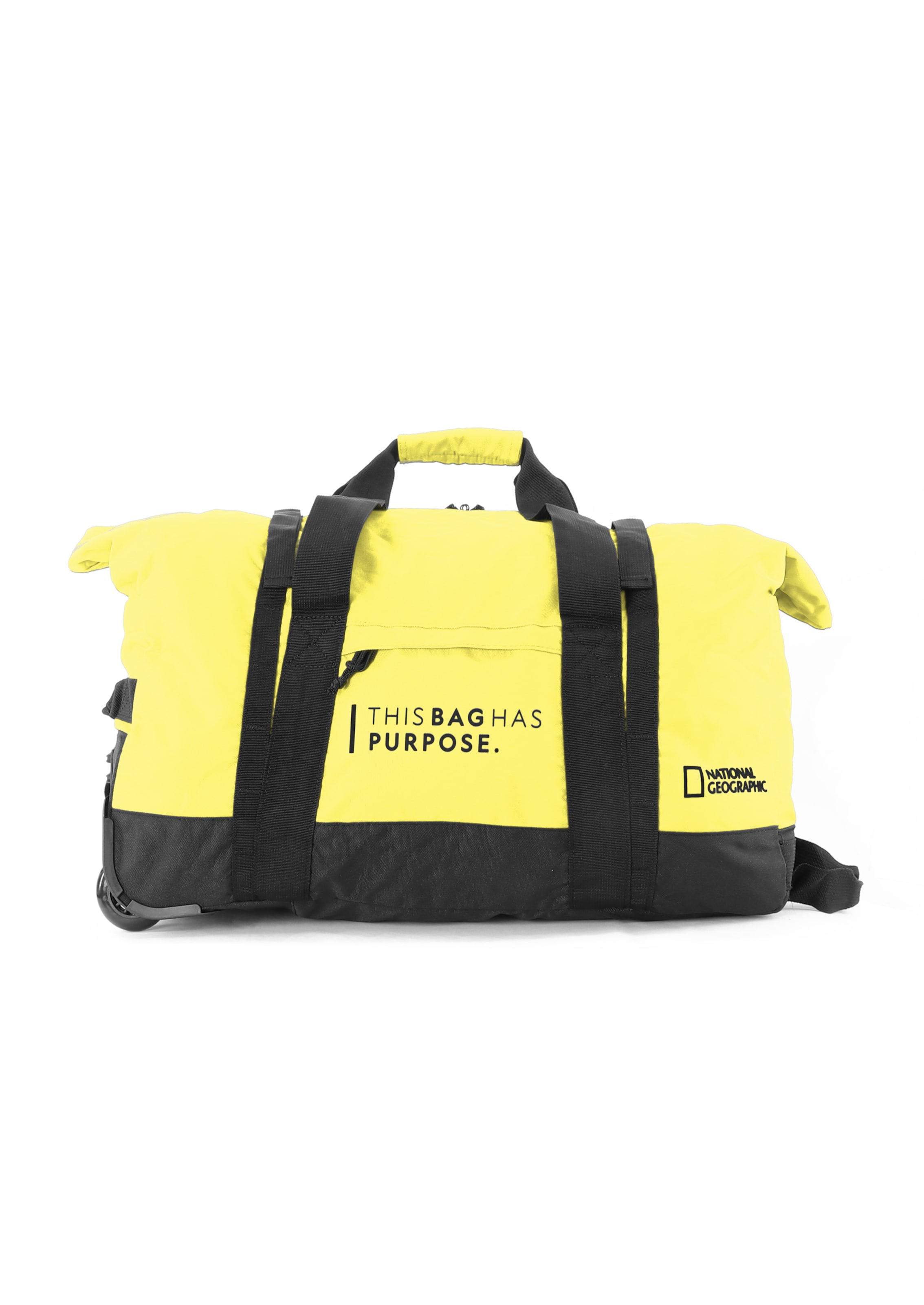 National Geographic Travel Bag 'Pathway' in Yellow: front