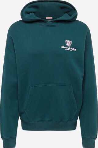 Abercrombie & Fitch Sweatshirt in Green: front