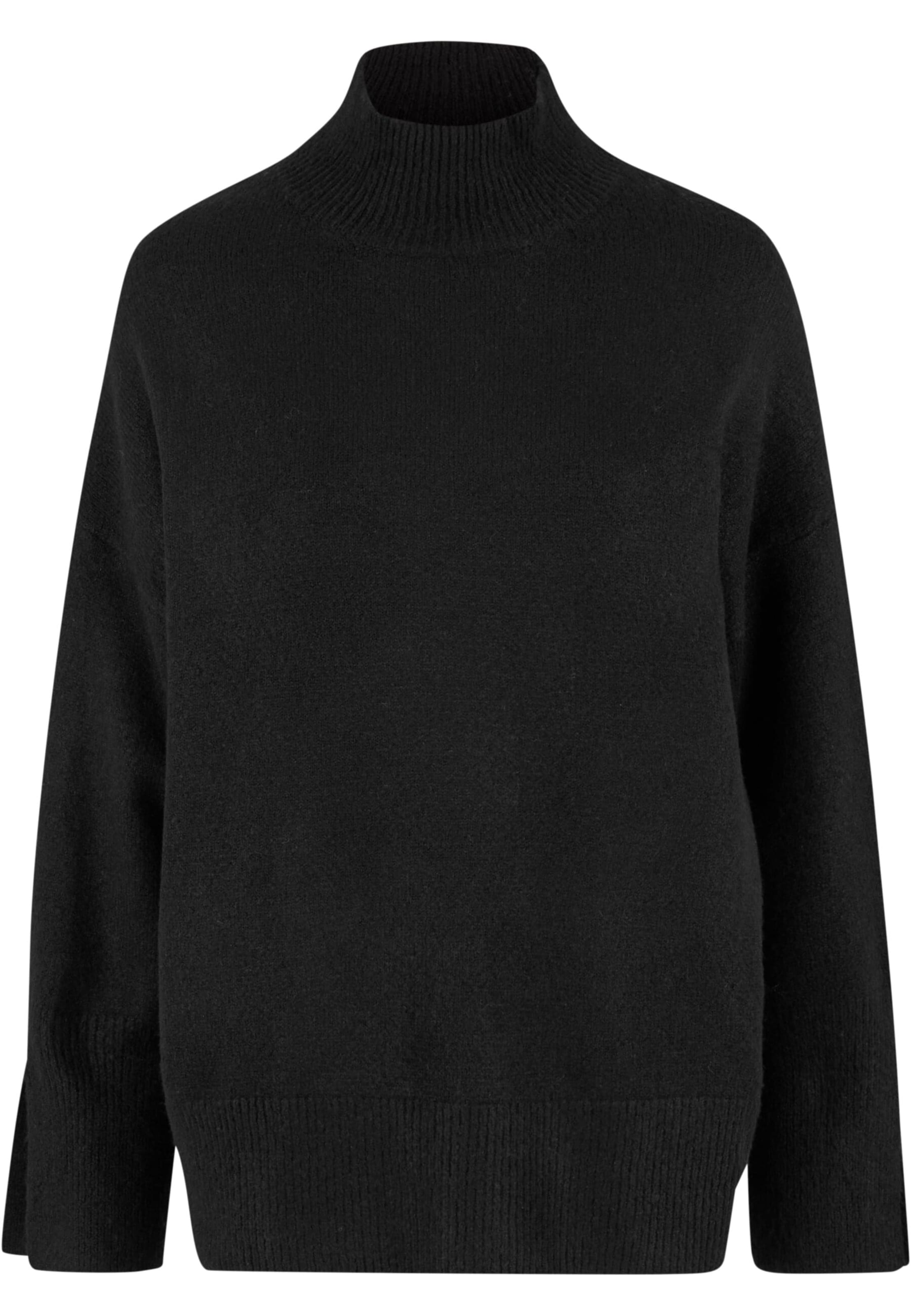 Urban Classics Trui in Zwart: voorkant