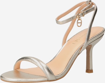 Twinset Sandals in Gold: front