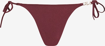 Karl Lagerfeld Bikinihousut värissä punainen: etupuoli