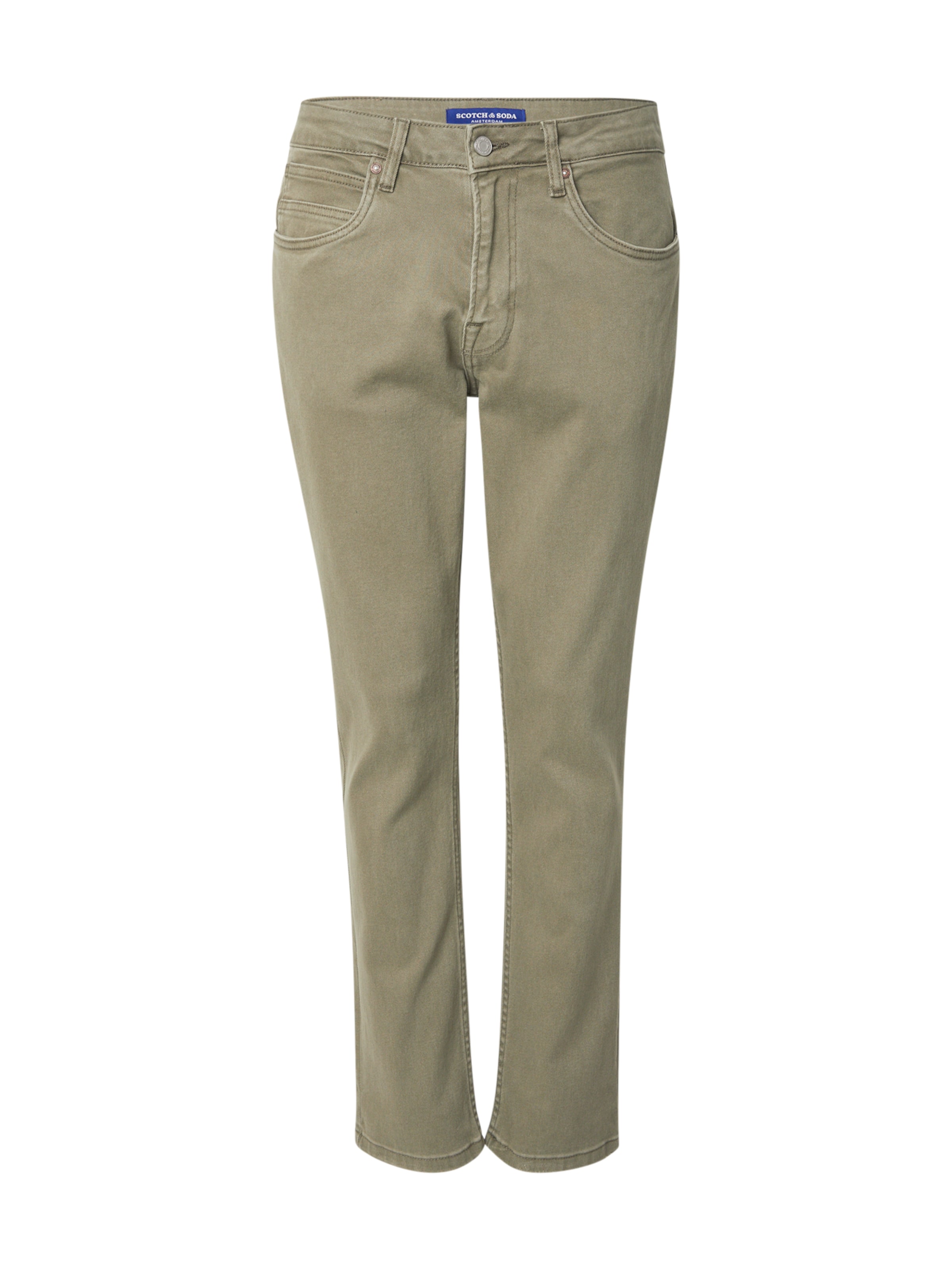 SCOTCH & SODA Regular Housut värissä vihreä: etupuoli