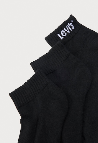 LEVI'S ® Sockor 'ORANGE TAB' i svart