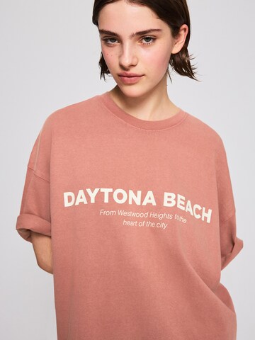 Bershka Shirt in Brown