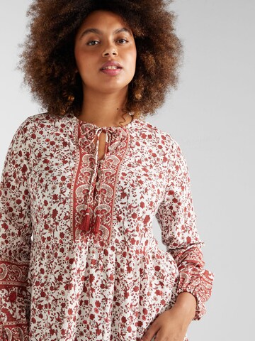 Vero Moda Curve Tunic 'VMMILAN' in White