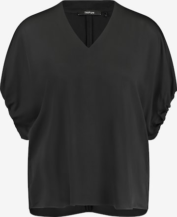 TAIFUN Blouse in Black: front