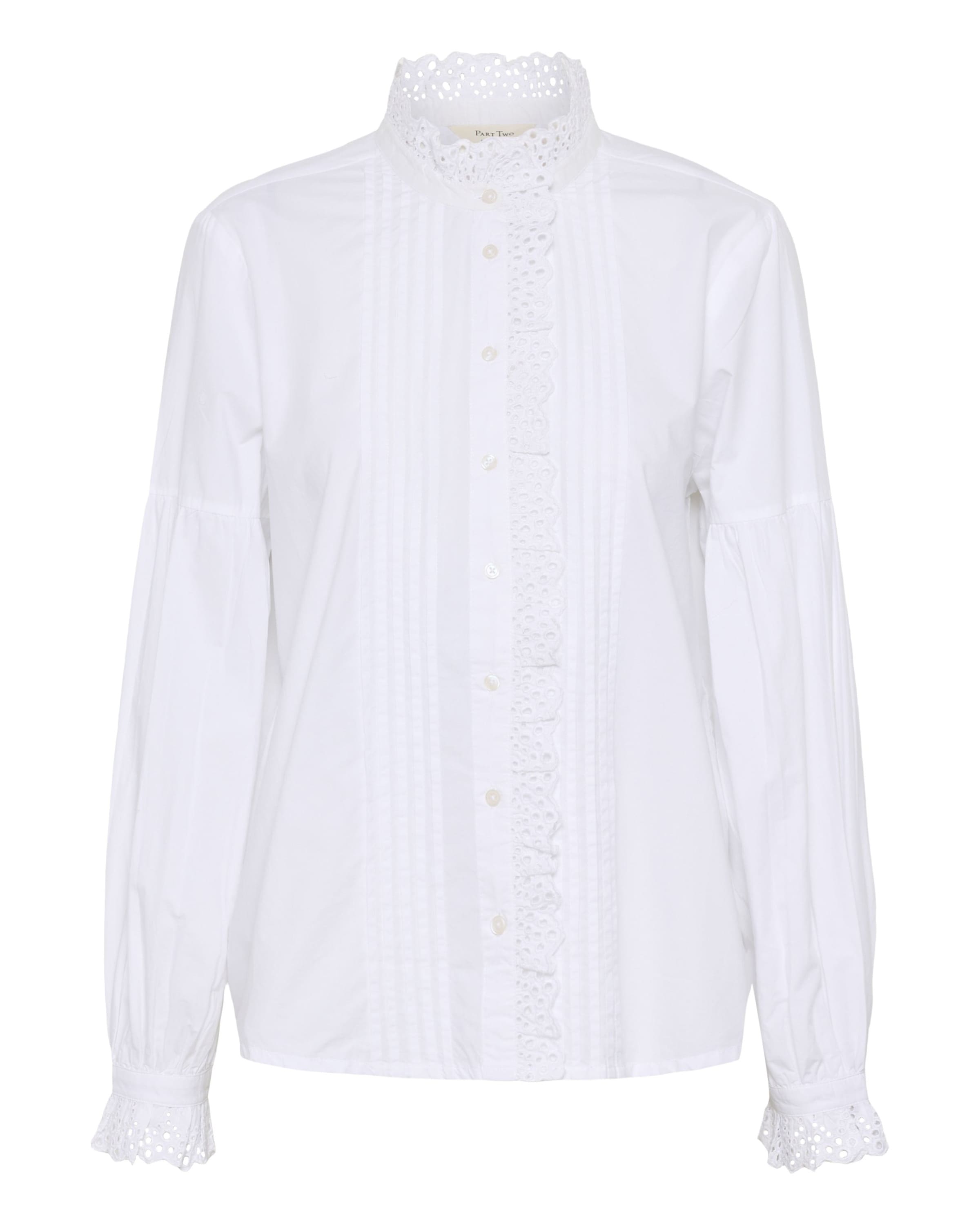 Part Two Bluse in Weiß: Vorderseite