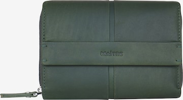 Maître Portemonnee 'Birkenfeld Diethilde' in Groen: voorkant