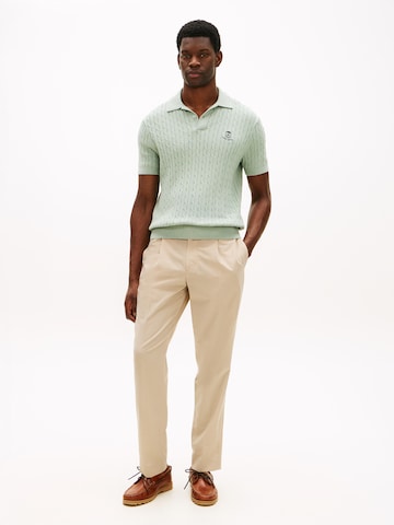 TOMMY HILFIGER regular Παντελόνι πλισέ 'AIRDO' σε μπεζ