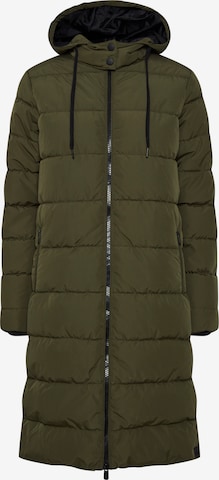 Manteau d’hiver Oxmo en vert : devant