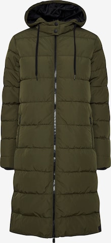 Oxmo Winter Coat 'SOLIANA' in Green: front