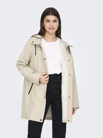 ONLY Functionele jas 'VIVIAN' in Beige: voorkant