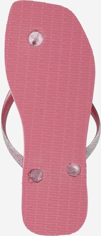 HAVAIANAS - Chinelos de dedo em rosa