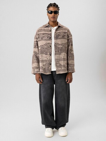 Comfort fit Camicia di Dandalo in marrone
