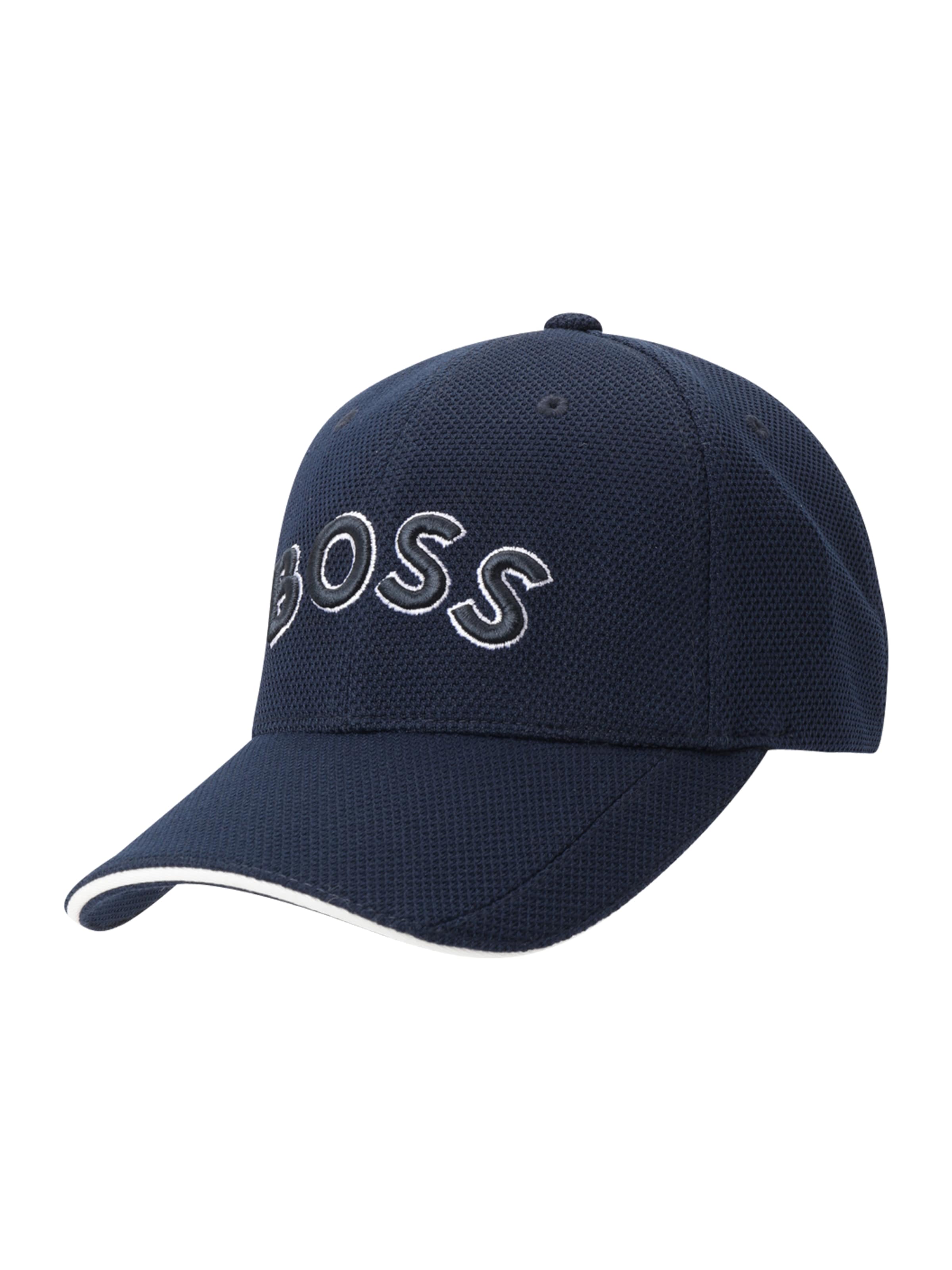 BOSS Кепка в Синий: спереди
