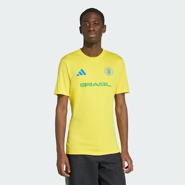 ADIDAS PERFORMANCE - Camiseta de fútbol 'FIFA Fussball-Weltmeisterschaft 26™ Brasilien' en amarillo: frente