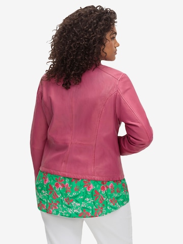 SHEEGO Between-Season Jacket in Pink