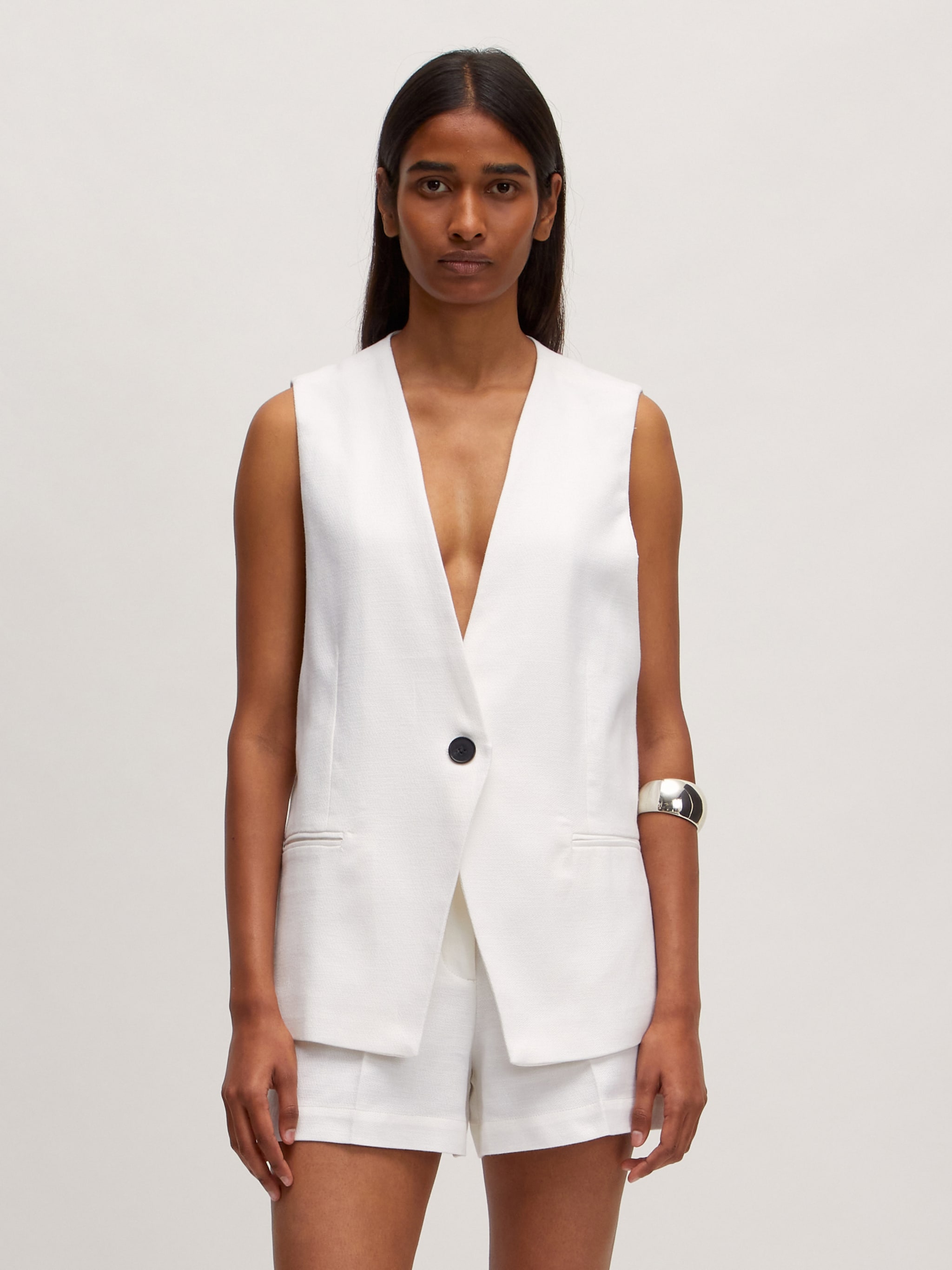 EDITED Produits Gilet 'Willow' blanc