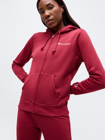 Champion Authentic Athletic Apparel Sweat jacket in Red