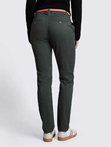 TOM TAILOR Slimfit Chino in Groen