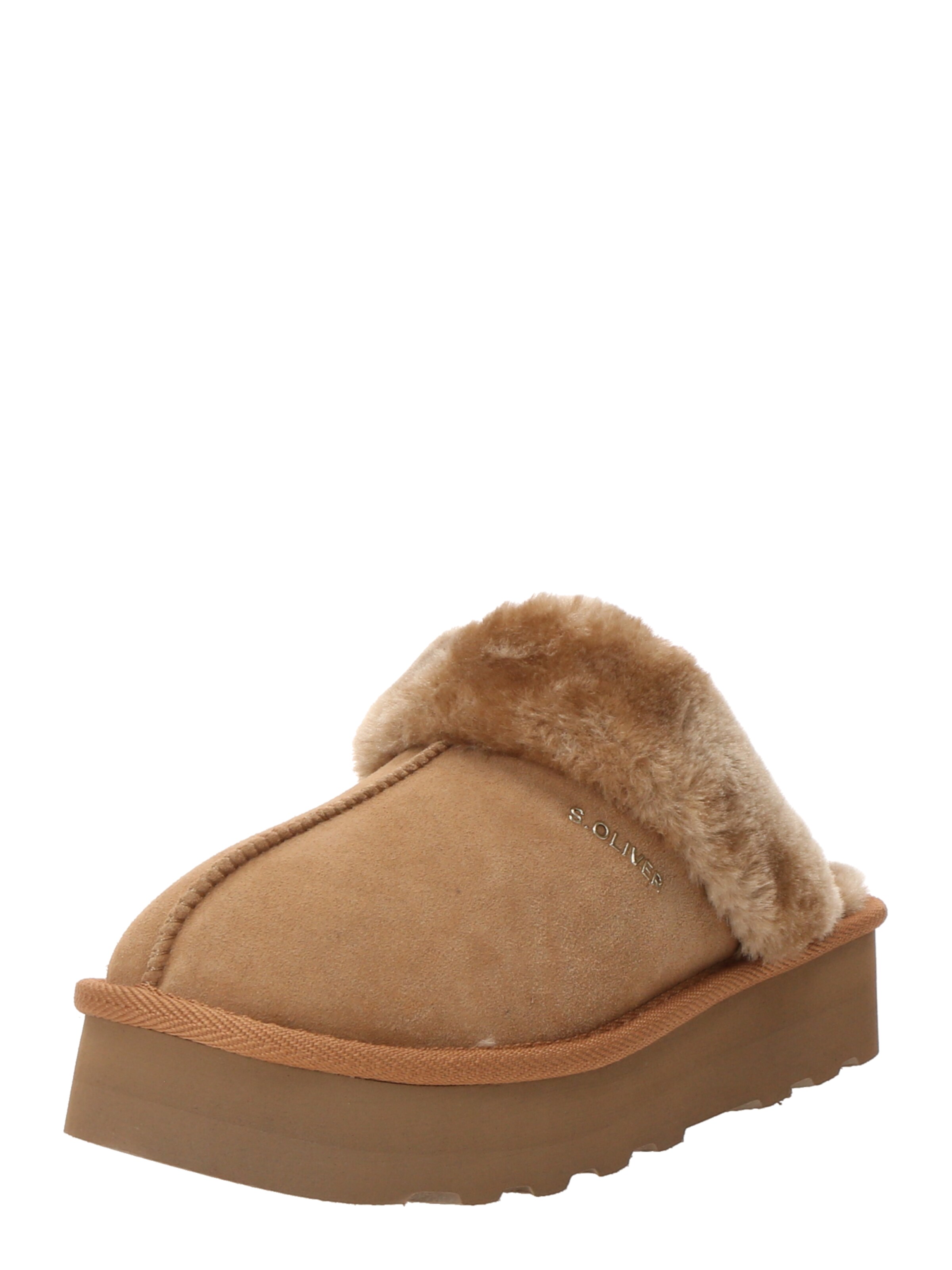 Ciabatta di s.Oliver in marrone: frontale