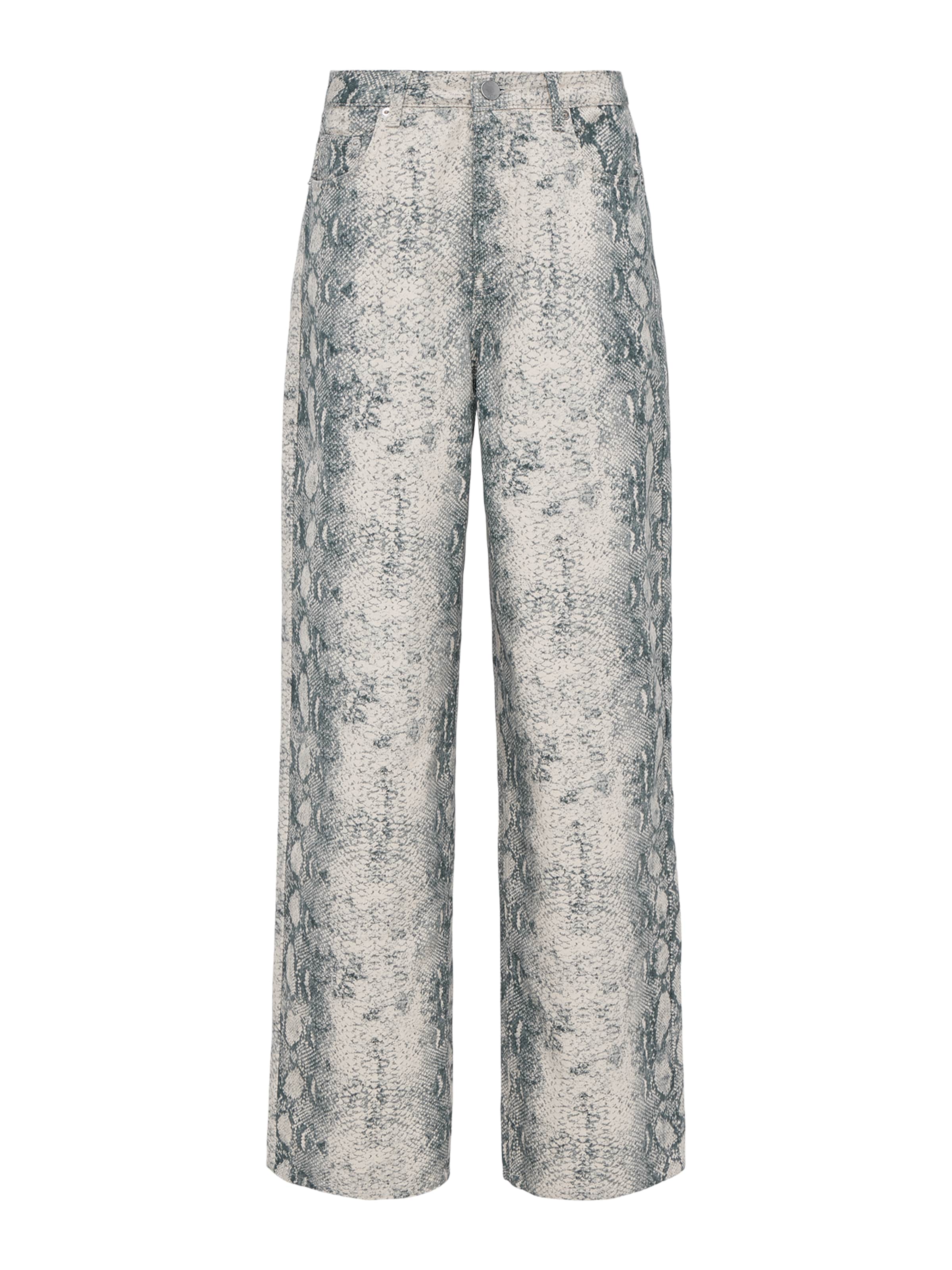 LeGer by Lena Gercke Wide leg Τζιν 'Cleo' σε γκρι: μπροστά