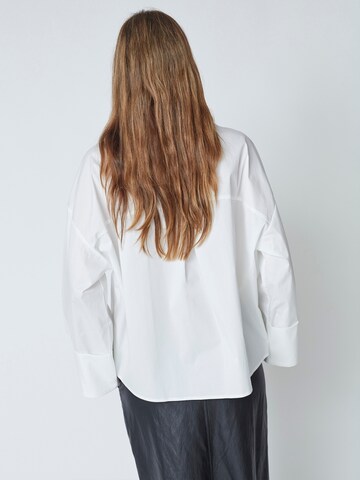 co'couture Pusero 'Hina' värissä valkoinen