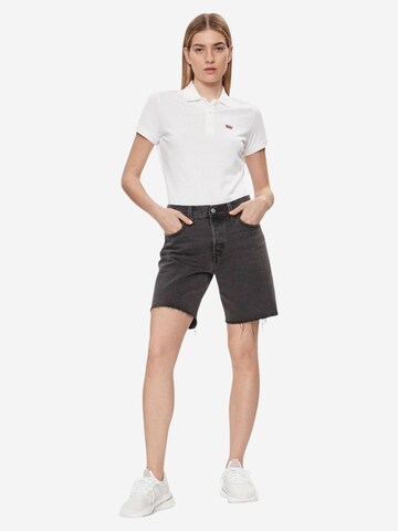LEVI'S ® Футболка 'Slim Polo Shirt' в Белый