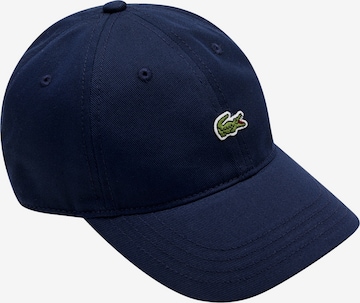 LACOSTE Hoed 'Croc' in Blauw: voorkant