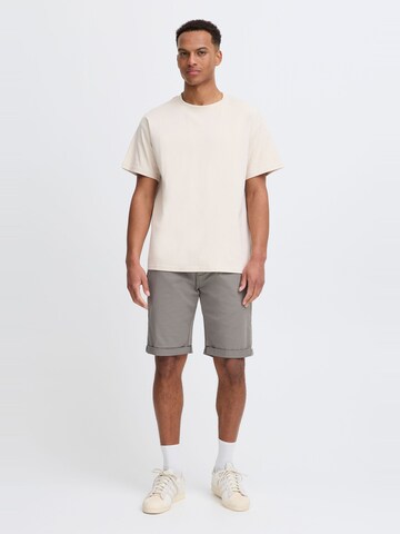 !Solid - Regular Calças chino 'Monty' em cinzento