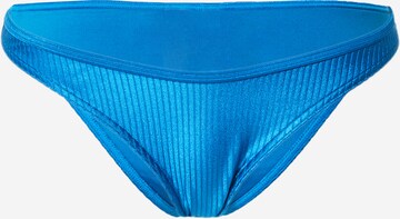 Slip costum de baie de la Calvin Klein Swimwear pe albastru: față