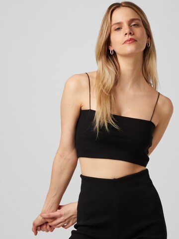 ABOUT YOU x MOGLI Top 'Allie' in Black: front