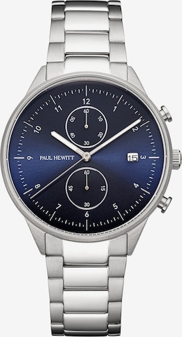 Paul Hewitt Analog Watch in Silver: front