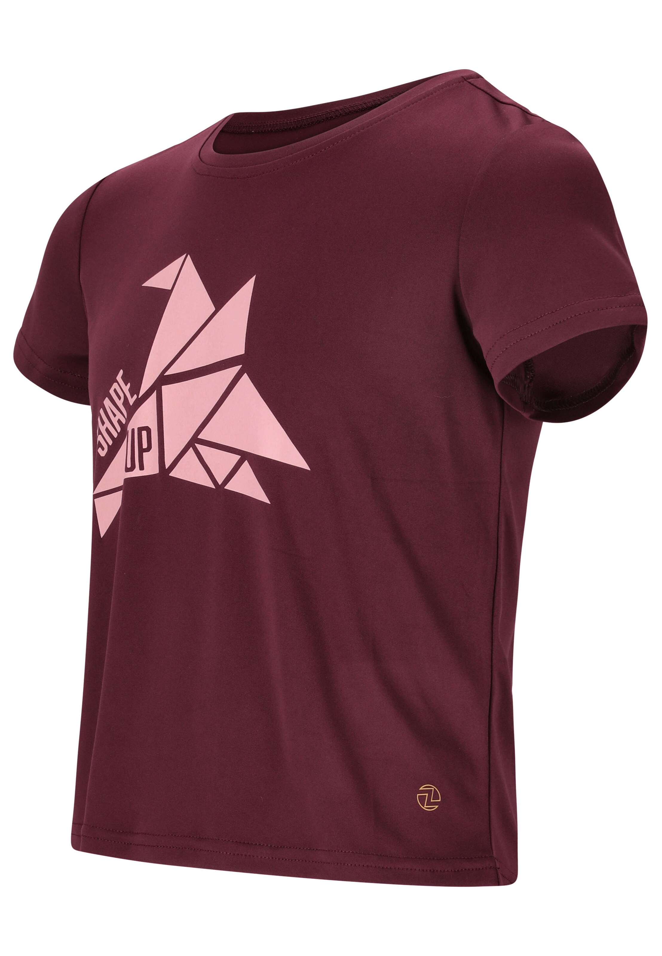 Kinder Kids (Gr. 92-140) ZigZag Shirt 'Betty' in Dunkelrot - EW08546 Kinder Kids (Gr. 92-140) ZigZag Shirt 'Betty' in Dunkelrot - EW08546
