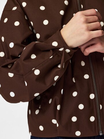 PIECES Between-Season Jacket 'PCElisabeth' in Brown
