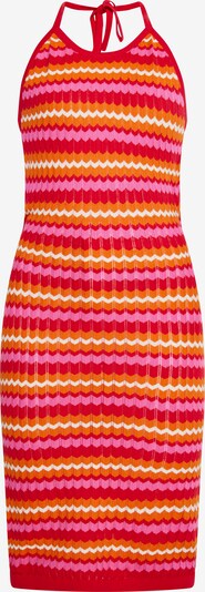 IZIA Kleid in orange / pink / rot / weiß, Produktansicht