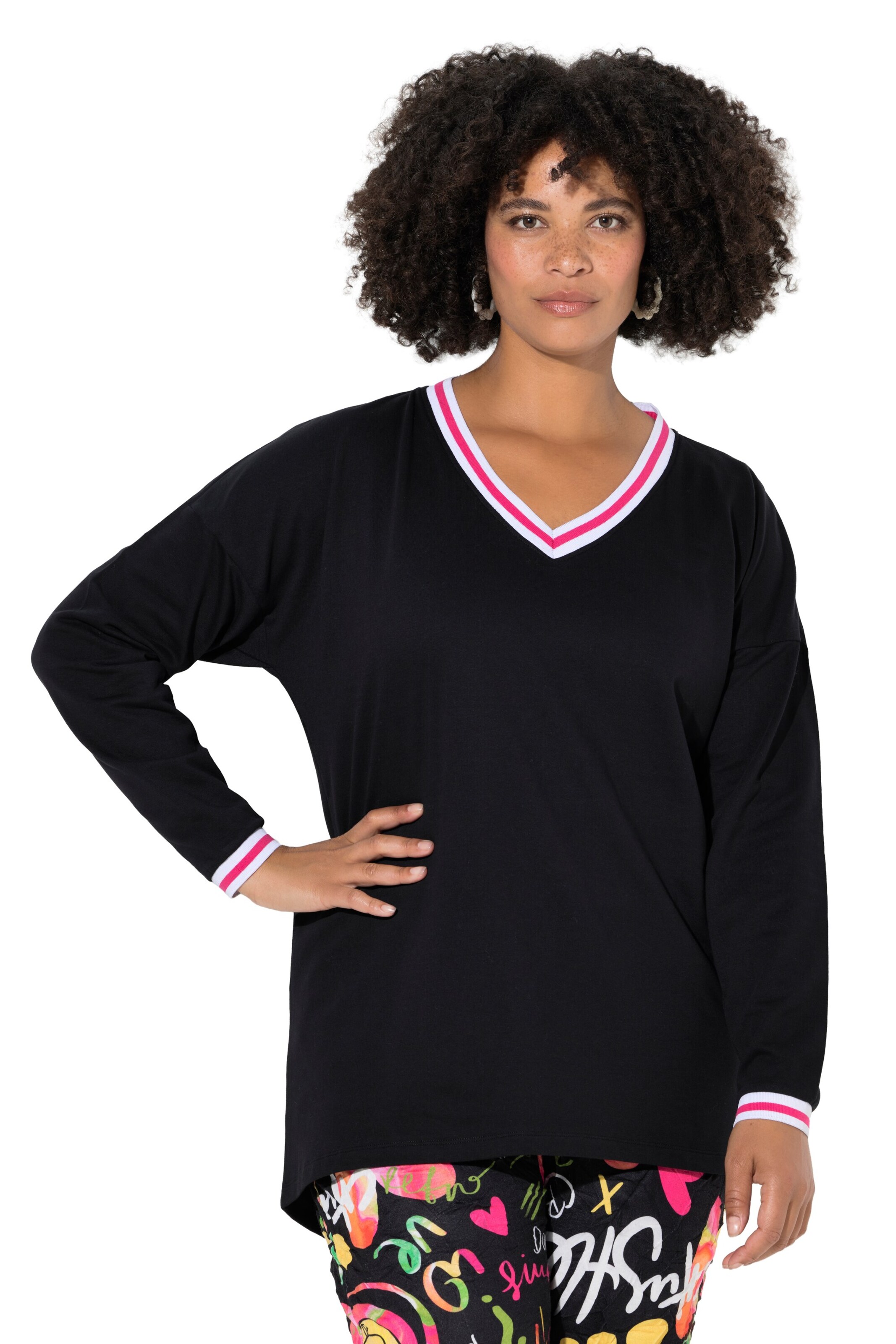 Angel of Style Shirt in Black: front