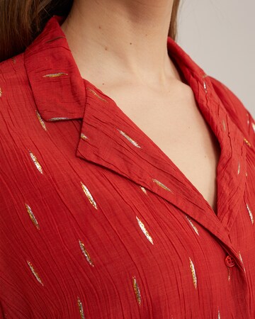 WE Fashion Bluse in Rot