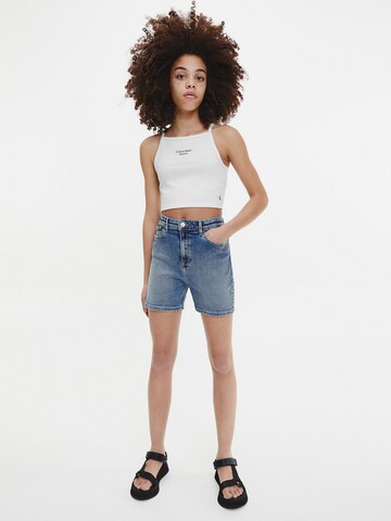 Calvin Klein Jeans Top | bela barva