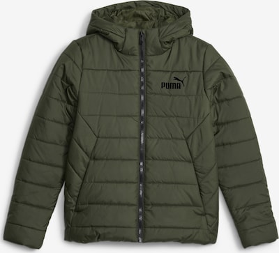 PUMA Winterjas in de kleur Kaki / Zwart, Productweergave