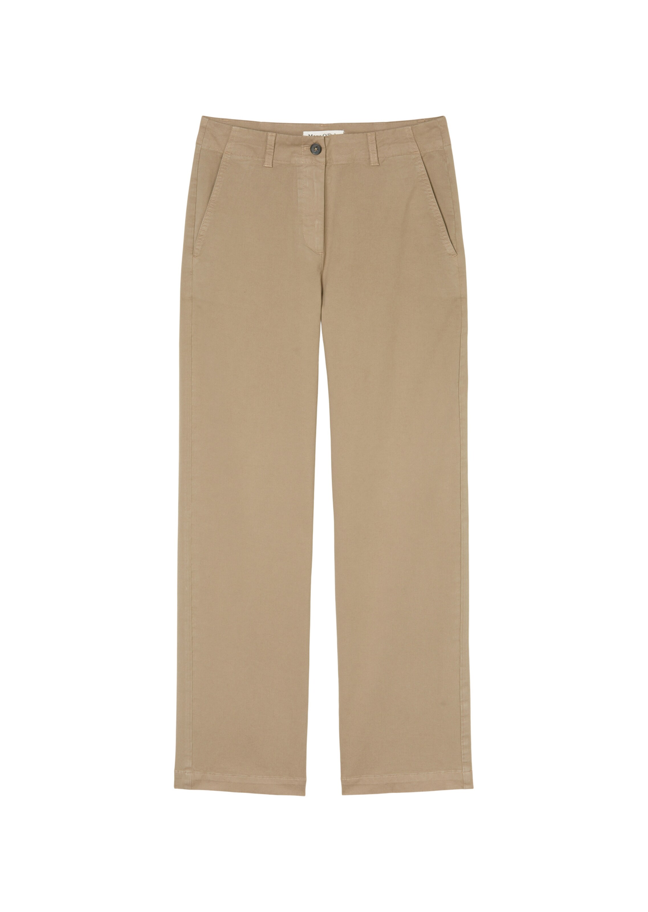 Marc O'Polo Loosefit Hose in Braun: Vorderseite