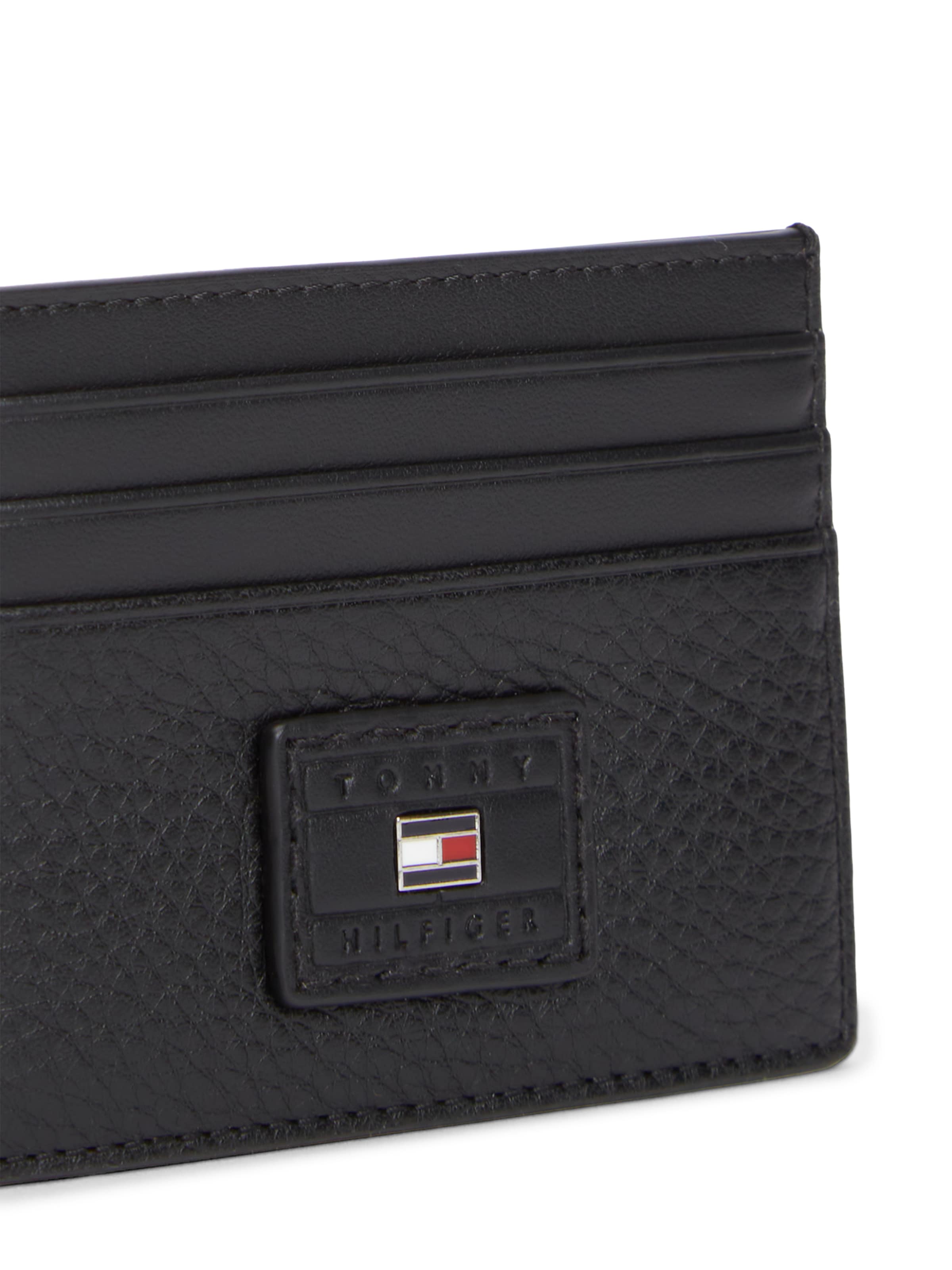 TOMMY HILFIGER Denarnica | črna barva