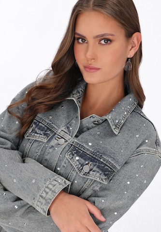 myMo at night - Casaco meia-estação 'Party' em cinzento