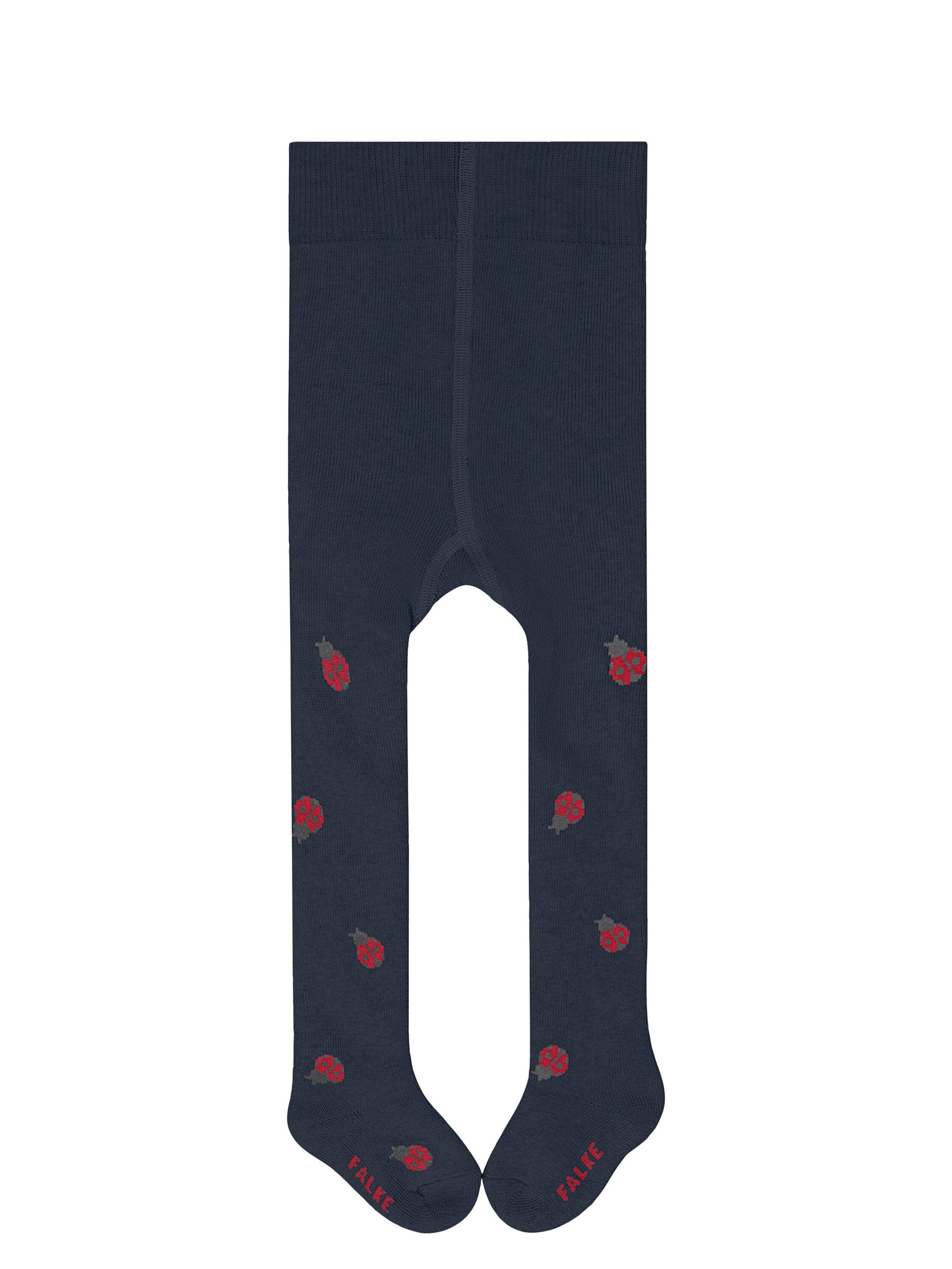 FALKE Strumpfhose 'Cute Ladybug'‌‌‌ in Blau: Vorderseite