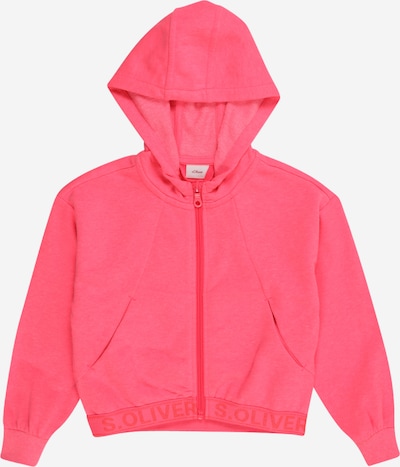 s.Oliver Veste de survêtement en rose / rose foncé, Vue avec produit