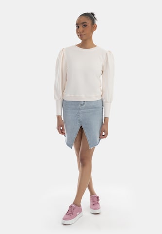 Sweat-shirt MYMO en blanc